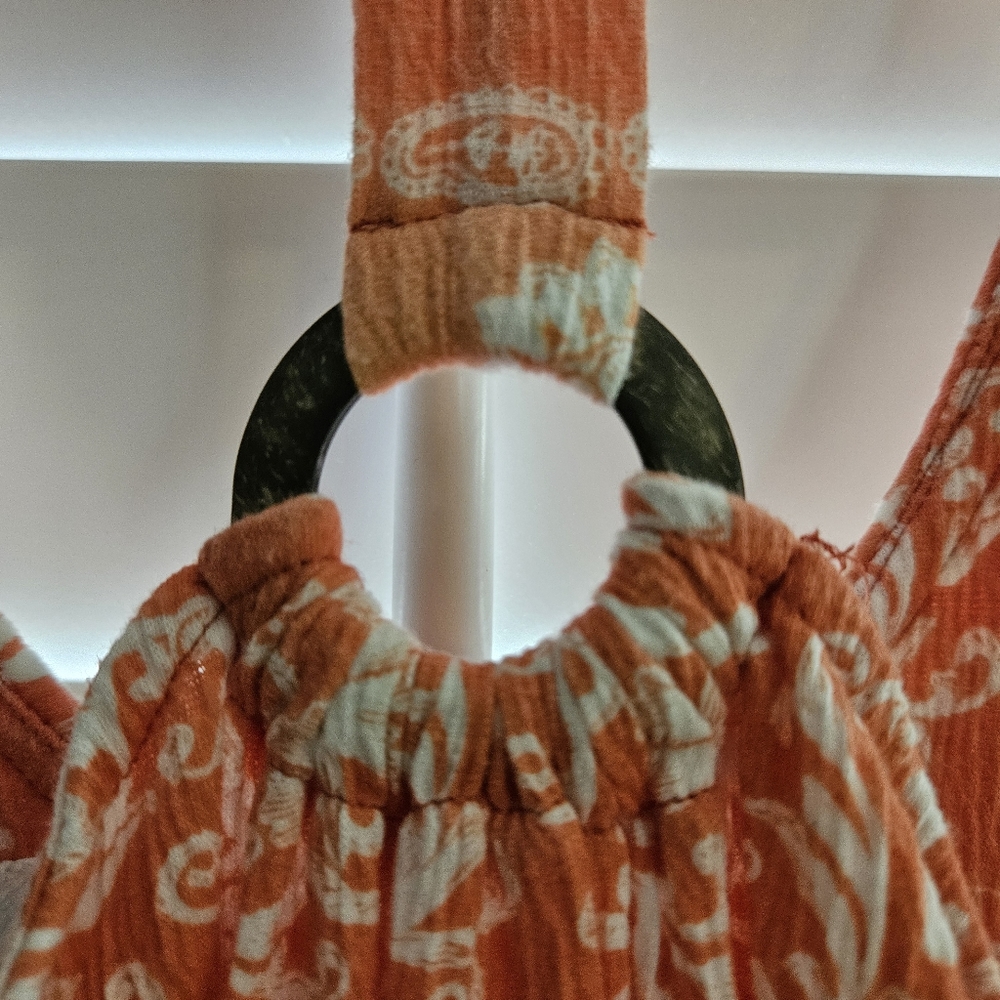 Printed Rouched Tank - Picture 5 of 5